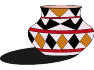 Sticker Custom Preview Image #014284 Americana Symbols History Pottery04