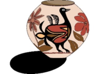 Sticker Custom Preview Image #014286 Americana Symbols History Pottery06