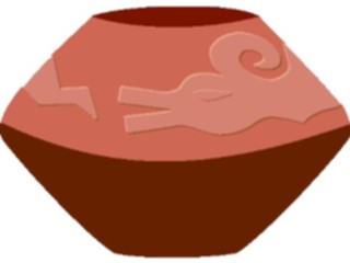 Sticker Custom Preview Image #014292 Americana Symbols History Pottery12