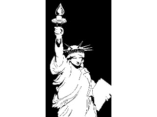 Sticker Custom Preview Image #014354 Americana Symbols History Statueof Liberty07