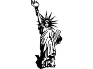 Sticker Custom Preview Image #014363 Americana Symbols History Statueof Liberty16