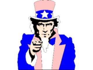 Sticker Custom Preview Image #014419 Americana Symbols History Uncle Sam06
