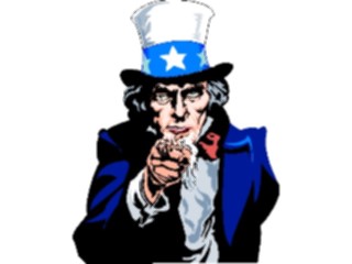 Sticker Custom Preview Image #014429 Americana Symbols History Uncle Sam16
