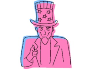 Sticker Custom Preview Image #014435 Americana Symbols History Uncle Sam22