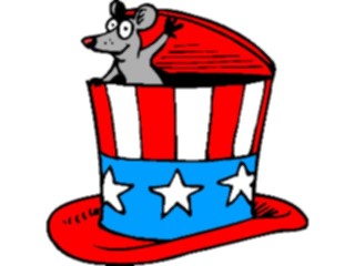 Sticker Custom Preview Image #014448 Americana Symbols History Uncle Sams Hat04