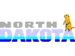 Sticker Custom Preview Image #014500 Americana The50 States North Dakota