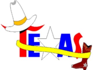 Sticker Custom Preview Image #014509 Americana The50 States Texas