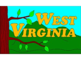 Sticker Custom Preview Image #014514 Americana The50 States West Virginia