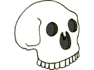 Sticker Custom Preview Image #014830 Anatomy Skull10