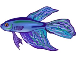 Sticker Custom Preview Image #014913 Animals Aquatic Betta4