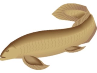 Sticker Custom Preview Image #014976 Animals Aquatic Coelacanth1