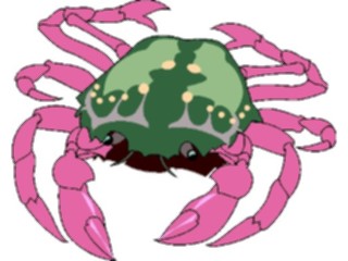 Sticker Custom Preview Image #015010 Animals Aquatic Crab08