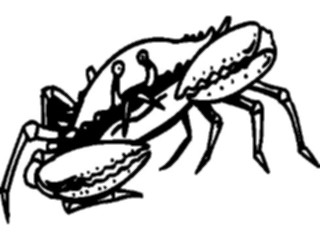 Sticker Custom Preview Image #015014 Animals Aquatic Crab12