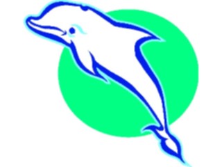 Sticker Custom Preview Image #015054 Animals Aquatic Dolphin10