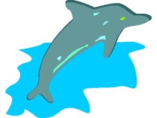 Sticker Custom Preview Image #015055 Animals Aquatic Dolphin11