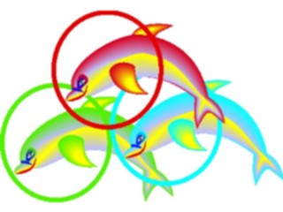 Sticker Custom Preview Image #015085 Animals Aquatic Dolphins1