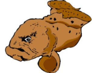 Sticker Custom Preview Image #015098 Animals Aquatic Eel Wolf