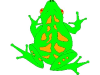 Sticker Custom Preview Image #015420 Animals Aquatic Frog01