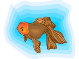 Sticker Custom Preview Image #015457 Animals Aquatic Goldfish06