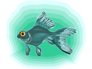 Sticker Custom Preview Image #015461 Animals Aquatic Goldfish10