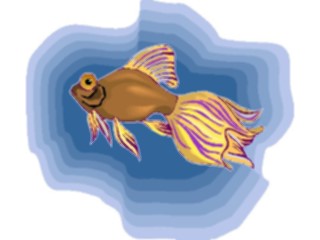 Sticker Custom Preview Image #015466 Animals Aquatic Goldfish15
