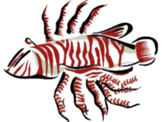 Sticker Custom Preview Image #015531 Animals Aquatic Lionfish2