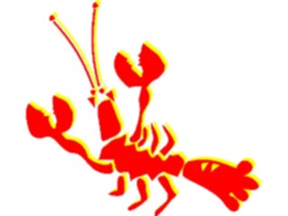 Sticker Custom Preview Image #015538 Animals Aquatic Lobster05