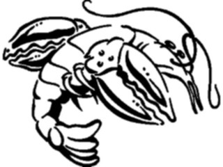 Sticker Custom Preview Image #015544 Animals Aquatic Lobster11