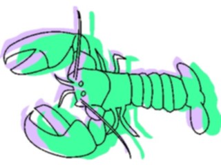 Sticker Custom Preview Image #015552 Animals Aquatic Lobster19