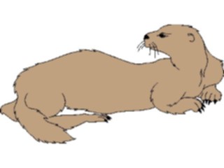 Sticker Custom Preview Image #015597 Animals Aquatic Otter1