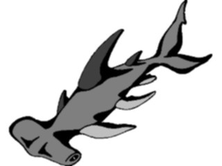 Sticker Custom Preview Image #015835 Animals Aquatic Shark Hammerhead3