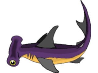 Sticker Custom Preview Image #015838 Animals Aquatic Shark Hammerhead6