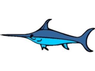 Sticker Custom Preview Image #015911 Animals Aquatic Swordfish2