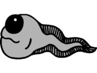 Sticker Custom Preview Image #015917 Animals Aquatic Tadpole1