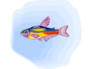 Sticker Custom Preview Image #015961 Animals Aquatic Tetra Neon2