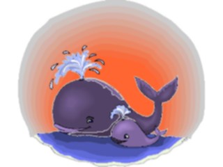 Sticker Custom Preview Image #016005 Animals Aquatic Whale11