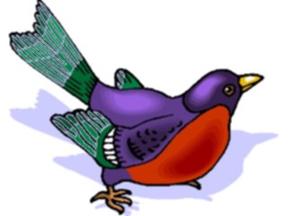 Sticker Custom Preview Image #016219 Animals Birds Bird177