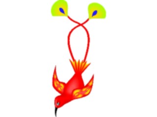 Sticker Custom Preview Image #016306 Animals Birds Birdof Paradise4