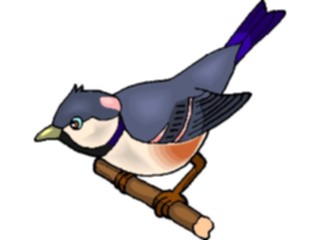 Sticker Custom Preview Image #016367 Animals Birds Bird Perched61