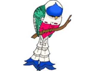 Sticker Custom Preview Image #016392 Animals Birds Bird Perched86