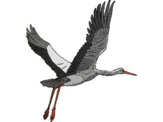 Sticker Custom Preview Image #016507 Animals Birds Crane15
