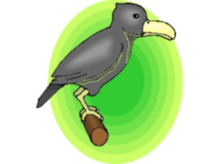Sticker Custom Preview Image #016517 Animals Birds Crow3