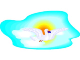 Sticker Custom Preview Image #016534 Animals Birds Dove06