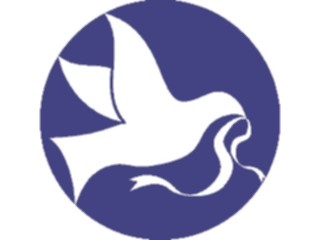 Sticker Custom Preview Image #016553 Animals Birds Dove Ribbon Right