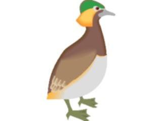 Sticker Custom Preview Image #016574 Animals Birds Duck17