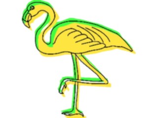Sticker Custom Preview Image #016808 Animals Birds Flamingo21