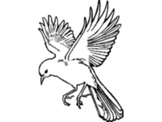 Sticker Custom Preview Image #016824 Animals Birds Flying10