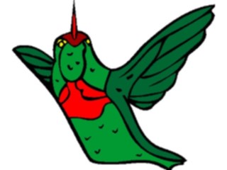 Sticker Custom Preview Image #016930 Animals Birds Hummingbird08