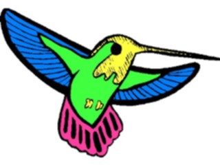 Sticker Custom Preview Image #016938 Animals Birds Hummingbird16