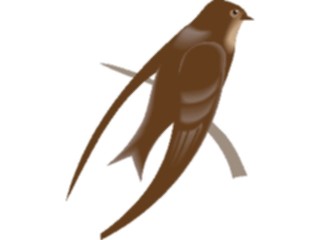Sticker Custom Preview Image #016980 Animals Birds Martin
